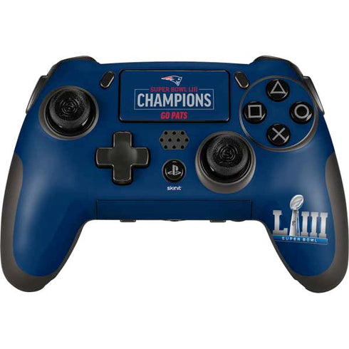 NFL Super Bowl LIII Champions Go Pats PlayStation Scuf Vantage 2 Controller Skin